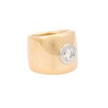 JACOBI Ring mit Brillant ca. 0,50 ct,