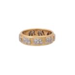 C'EST LAUDIER Ring mit Elefanten, Brillanten zus. ca. 0,45 ct,