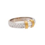 Ring mit Diamanten von zus. ca. 0,6 ct,