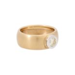 Ring mit Brillant 0,50ct.