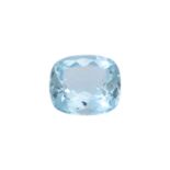 Loser Aquamarin 8,84ct.