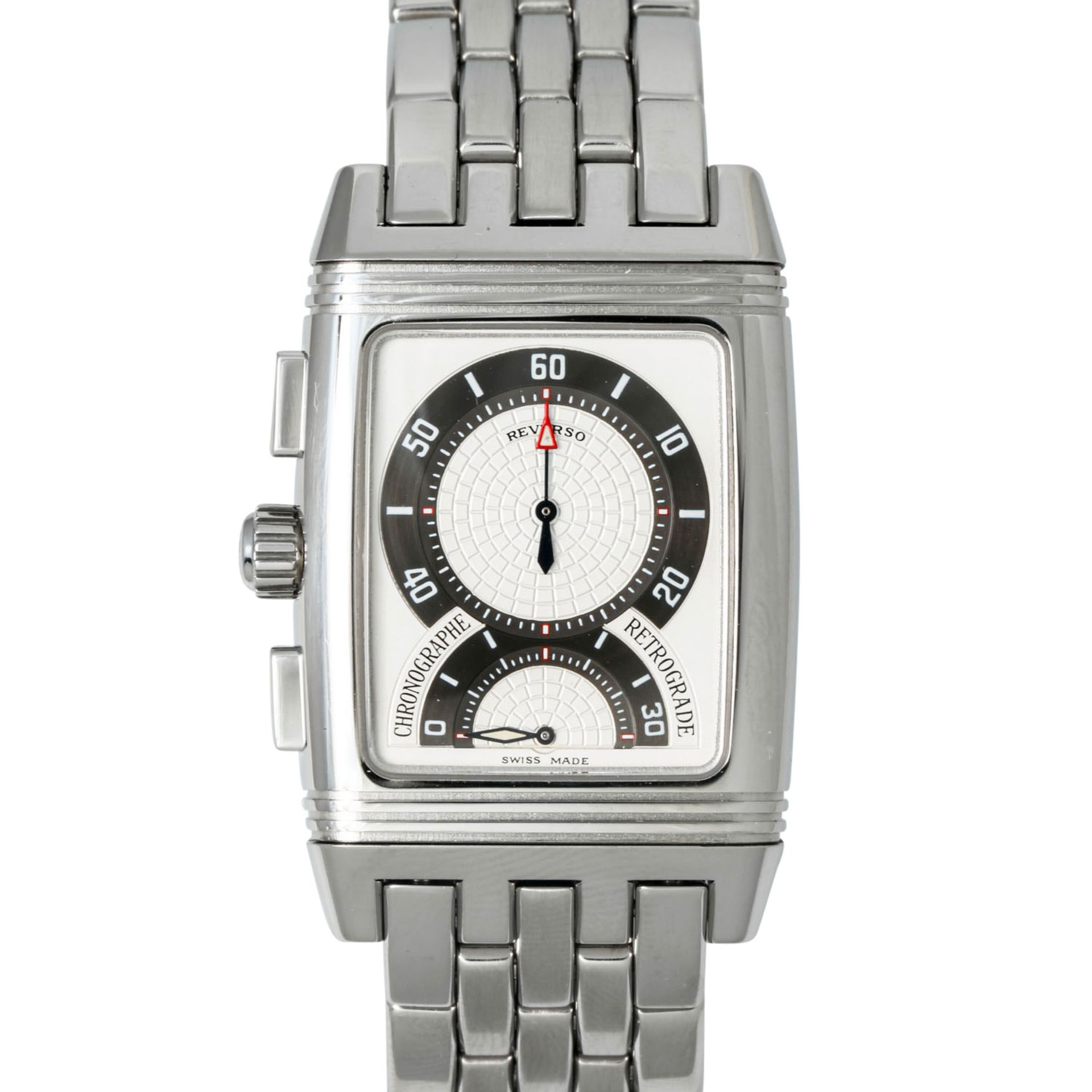 JAEGER-LECOULTRE Gran Sport Reverso Retrograde Chronograph, Ref. 295.8.59. Armbanduhr. - Image 2 of 10