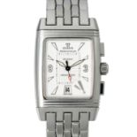 JAEGER-LECOULTRE Gran Sport Reverso Retrograde Chronograph, Ref. 295.8.59. Armbanduhr.