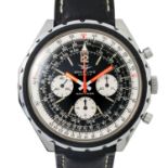 BREITLING Geneve Vintage Navitimer "Spiegelei", Ref. 819. Herrenuhr. Ca. 1968.