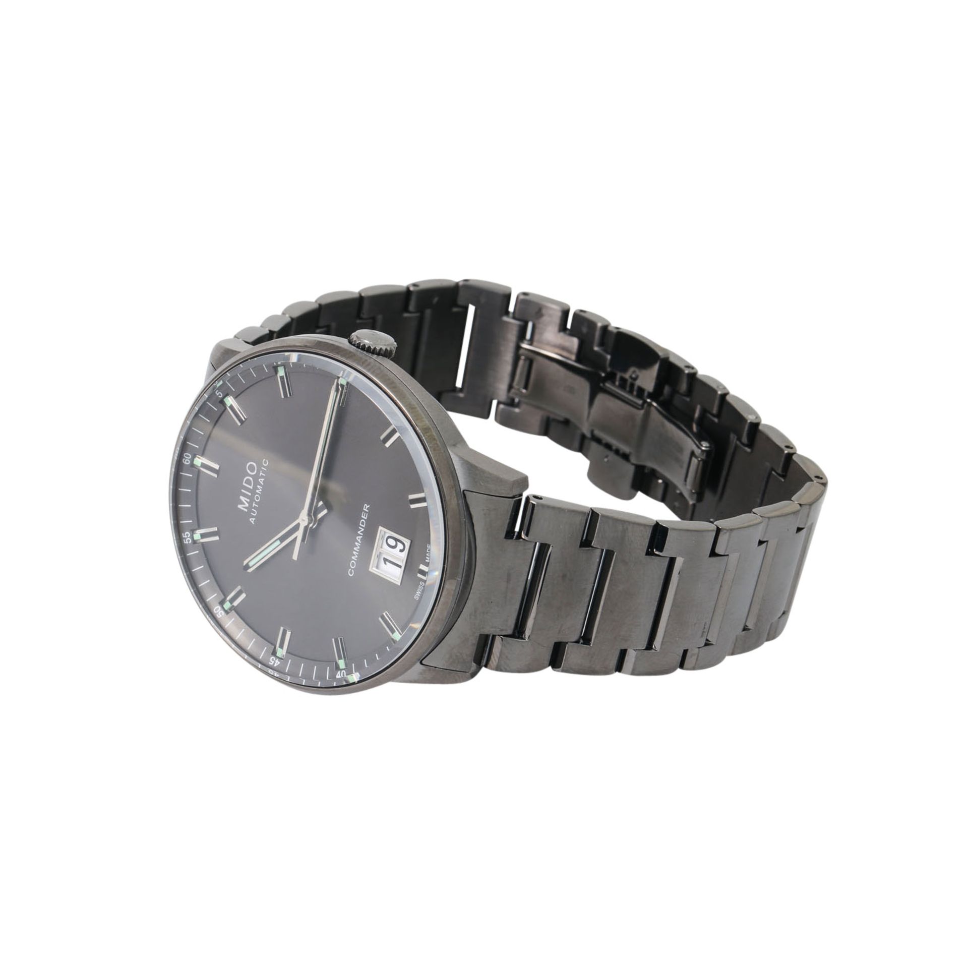 MIDO Commander Big Date, Ref. M021.626.33.061.00. Armbanduhr. Aktueller Neupreis: 1.170,- Euro. - Bild 7 aus 8