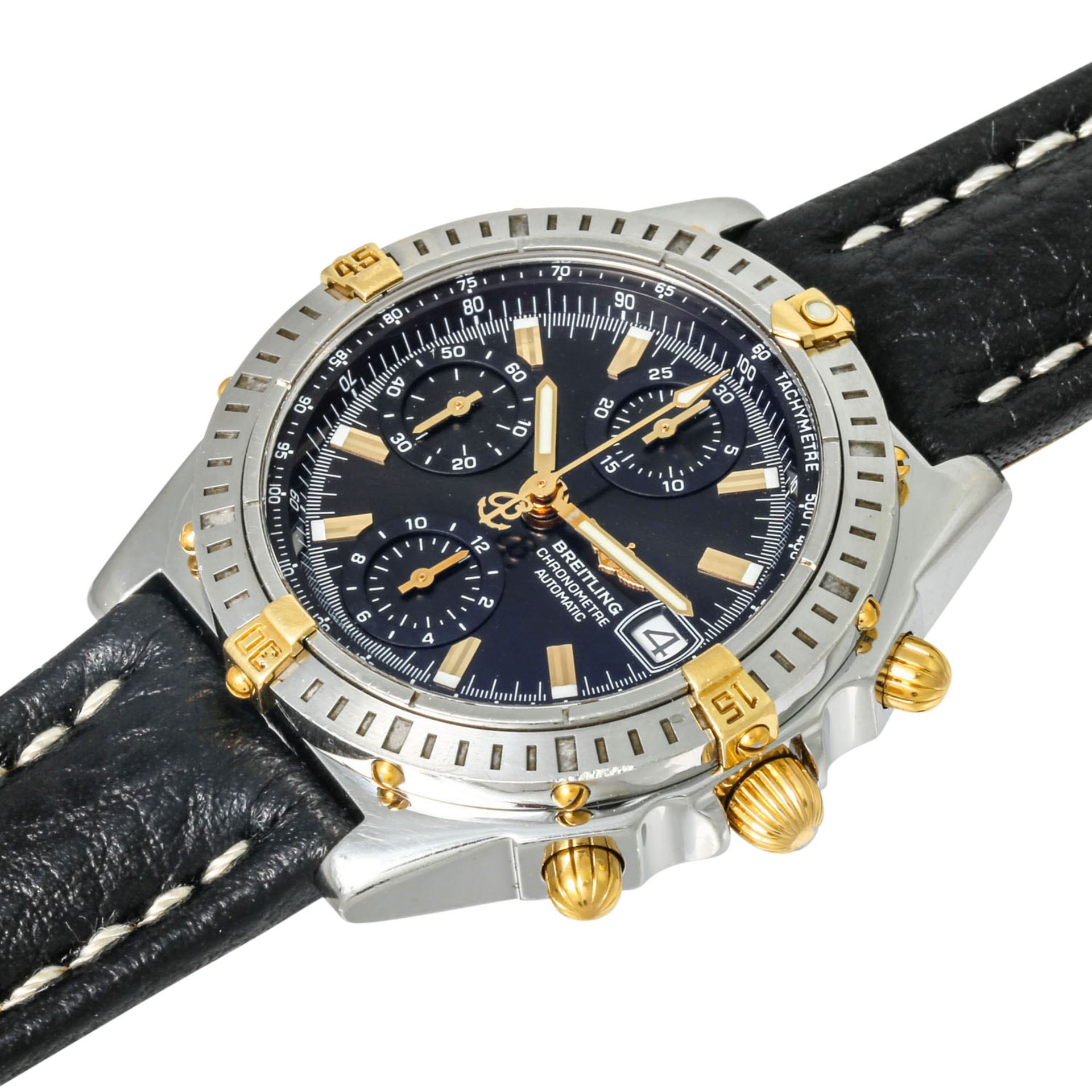 BREITLING Chronomat, Ref. B13352-104. Armbanduhr. - Bild 5 aus 8