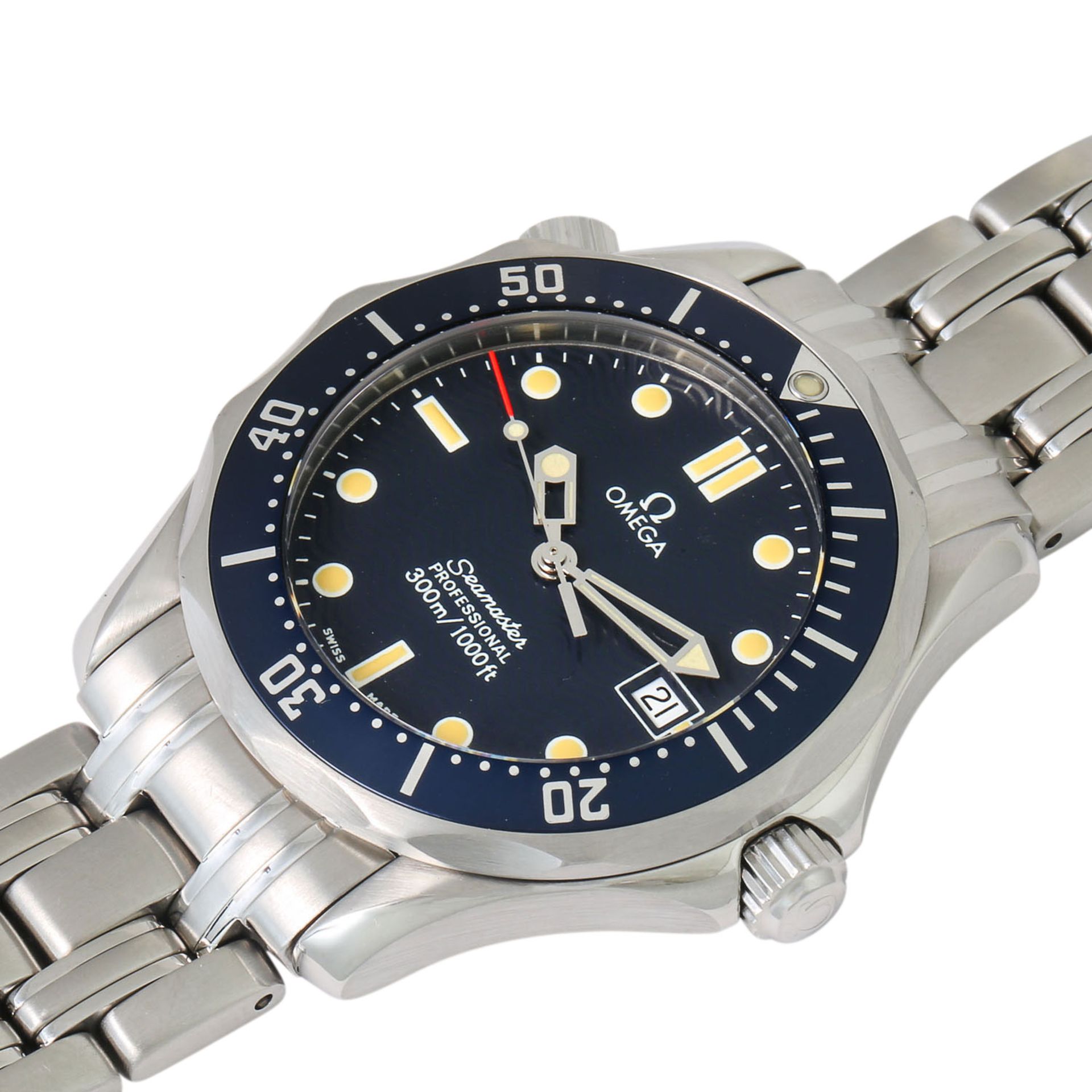 OMEGA Seamaster Diver 300M, Ref. 2561.80.00. Armbanduhr. - Bild 5 aus 9