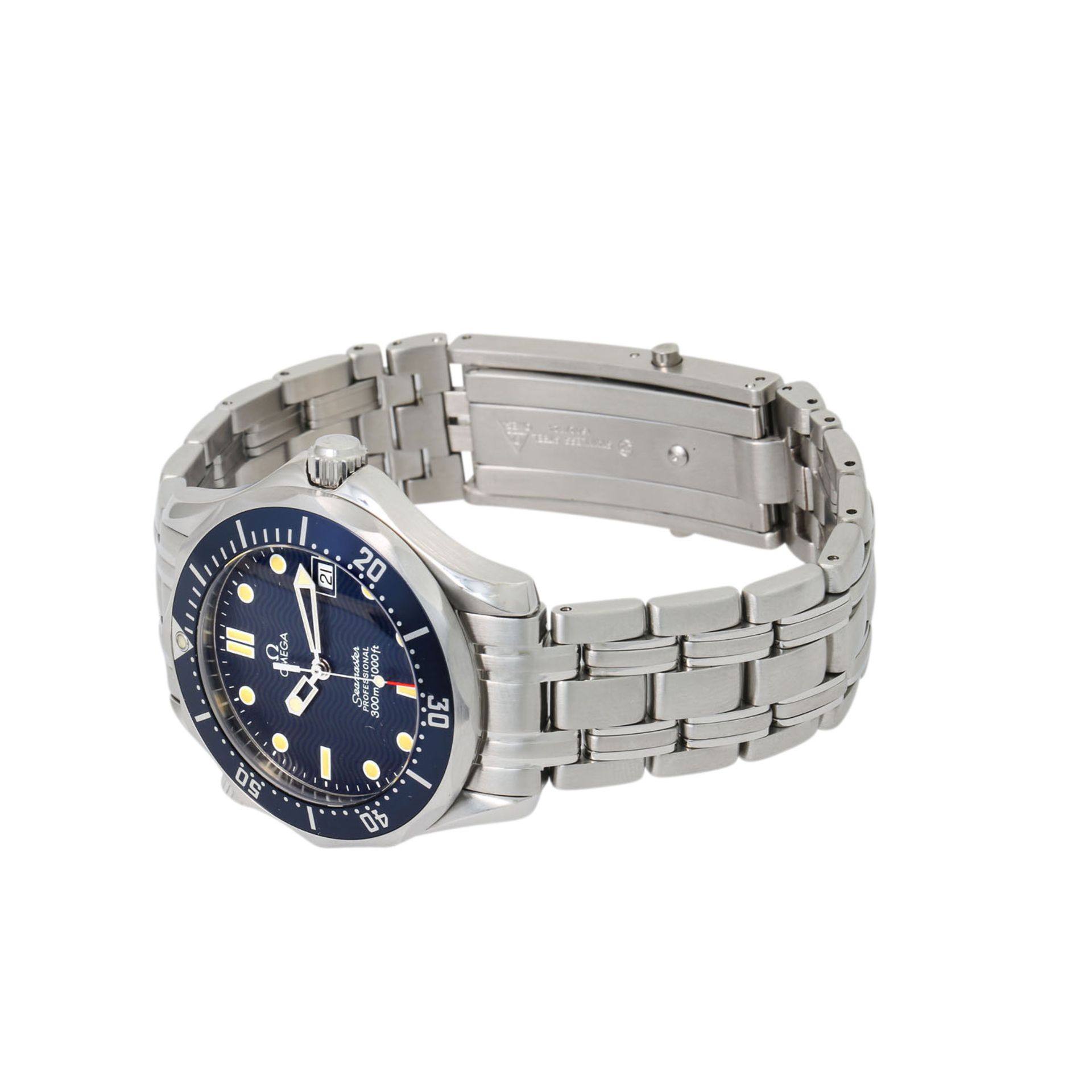 OMEGA Seamaster Diver 300M, Ref. 2561.80.00. Armbanduhr. - Bild 7 aus 9