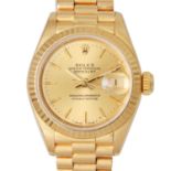 ROLEX Vintage Lady-Datejust "Champagner", Ref. 69178. Damenuhr. Ca. 1980er Jahre.