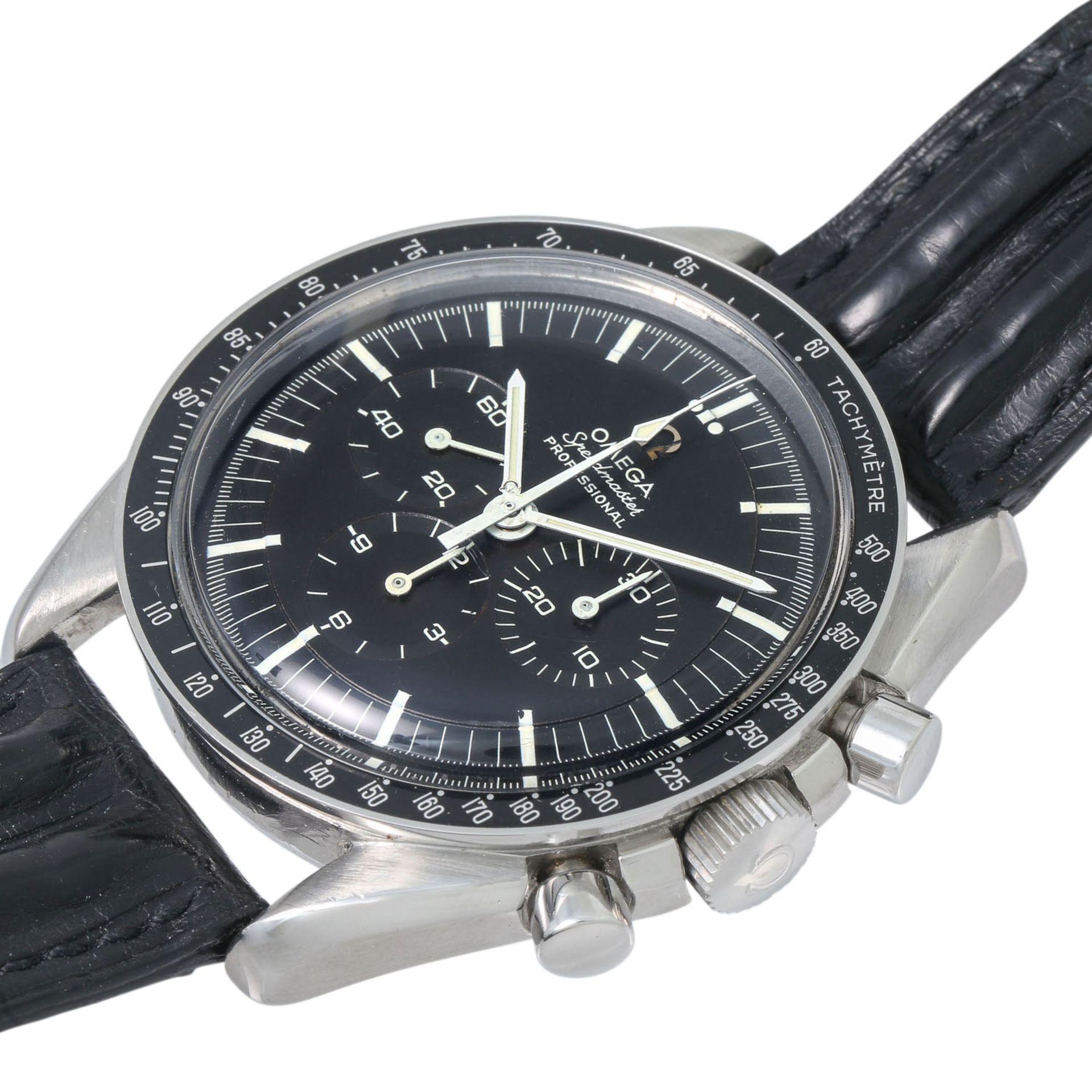 OMEGA Vintage Speedmaster "Pre-Moon", Ref. 145012-67SP. Herrenuhr. Ca. 1968. - Bild 5 aus 11