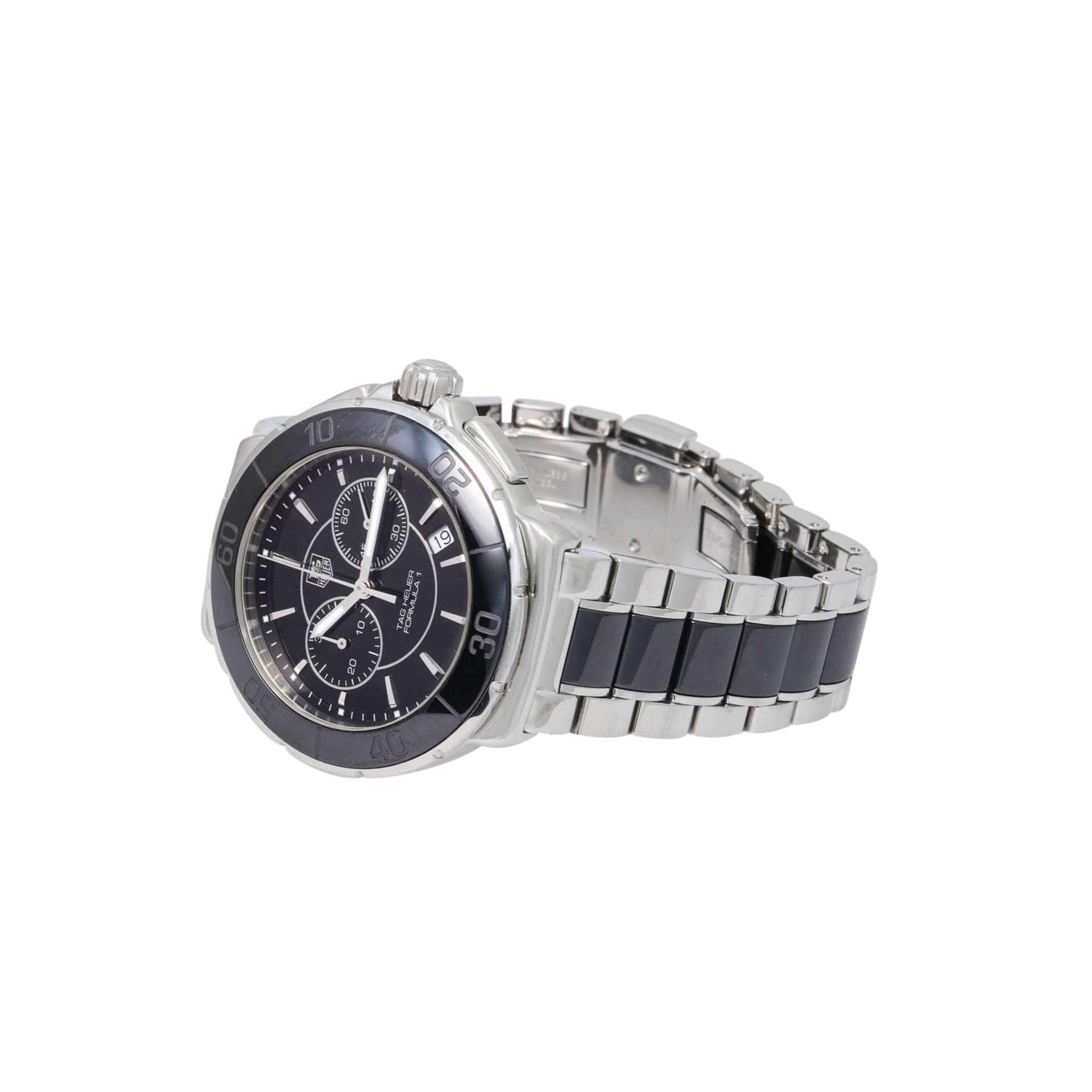 TAG HEUER Formula 1 Chronograph, Ref. CAH1210.BA0862. Armbanduhr. Letzter bekannter Neupreis: 1.800, - Bild 7 aus 8