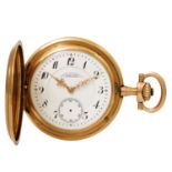 A. LANGE & SÖHNE antike Savonette Taschenuhr. Zw. 1910 - 1915.