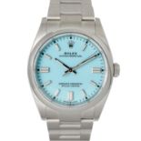 ROLEX Oyster Perpetual 36 "Tiffany", Ref. 126000-0006. Armbanduhr.