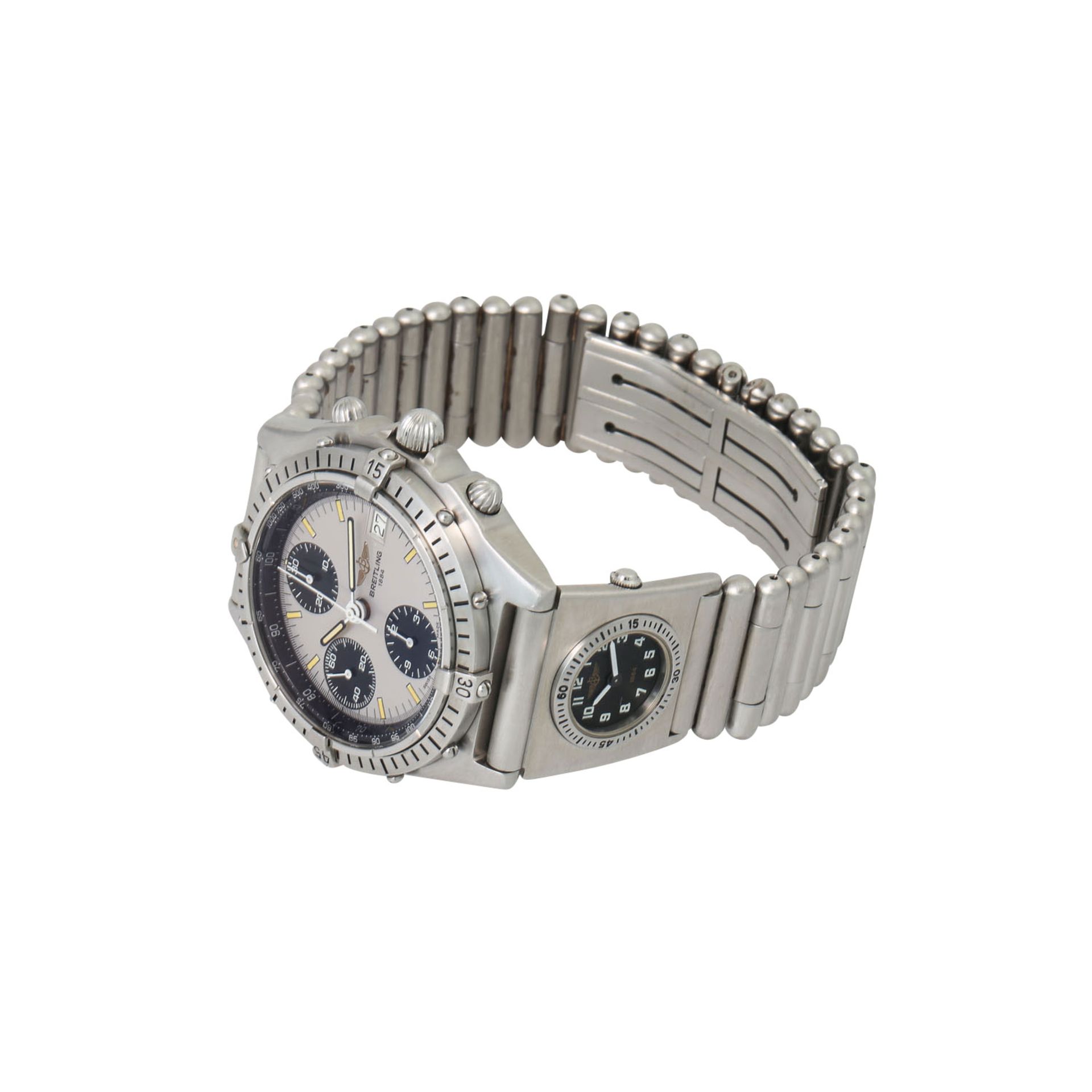 BREITLING Chronomat, Ref. A13047. Armbanduhr. - Bild 9 aus 10