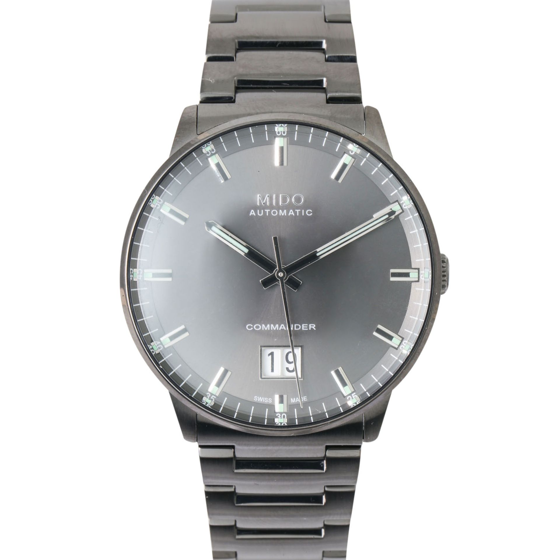 MIDO Commander Big Date, Ref. M021.626.33.061.00. Armbanduhr. Aktueller Neupreis: 1.170,- Euro.