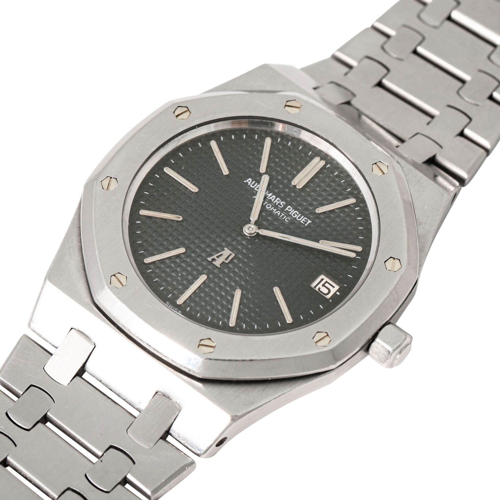 AUDEMARS PIGUET Vintage Royal Oak, Ref. 5402ST. Armbanduhr. - Bild 5 aus 10