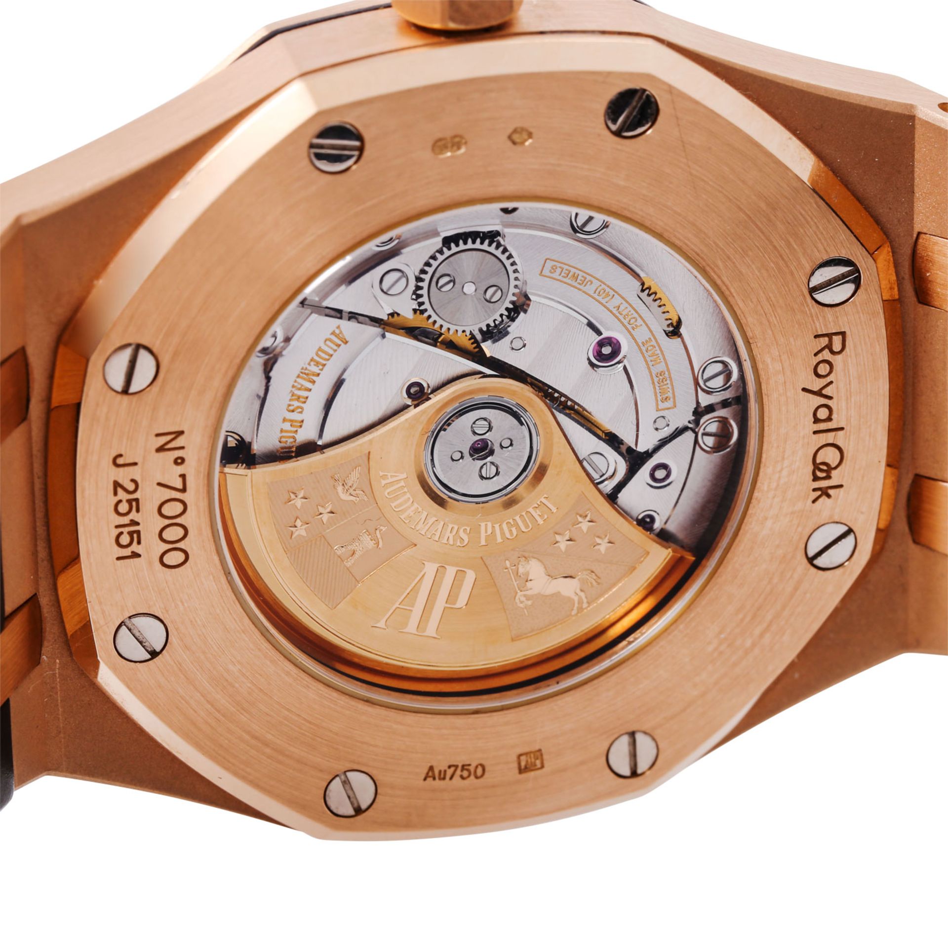 AUDEMARS PIGUET Royal Oak, Ref 15400OR.OO.D002CR.01. Armbanduhr. - Bild 7 aus 12