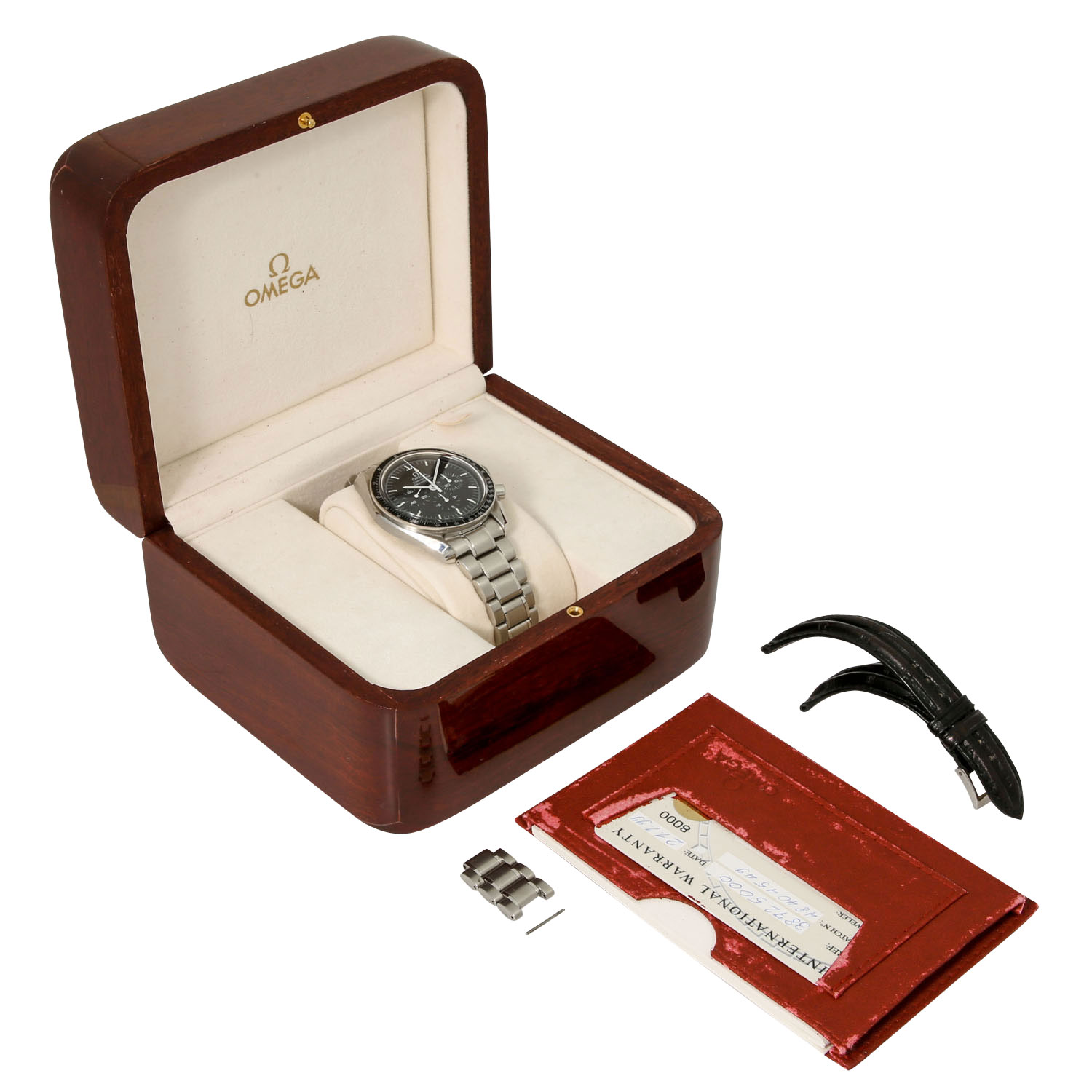 OMEGA Speedmaster Moonwatch, Ref. 3872.50.31. Armbanduhr. - Image 9 of 10