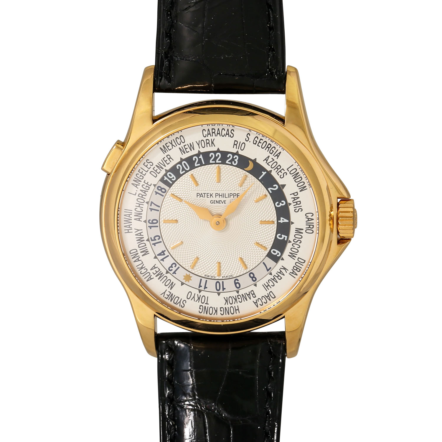 PATEK PHILIPPE Worldtimer, Ref. 5110R-001. Armbanduhr.