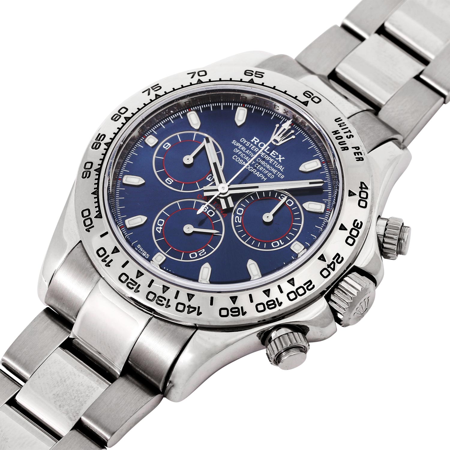 ROLEX Cosmograph Daytona "Blau", Ref. 116509. Armbanduhr. - Image 5 of 10