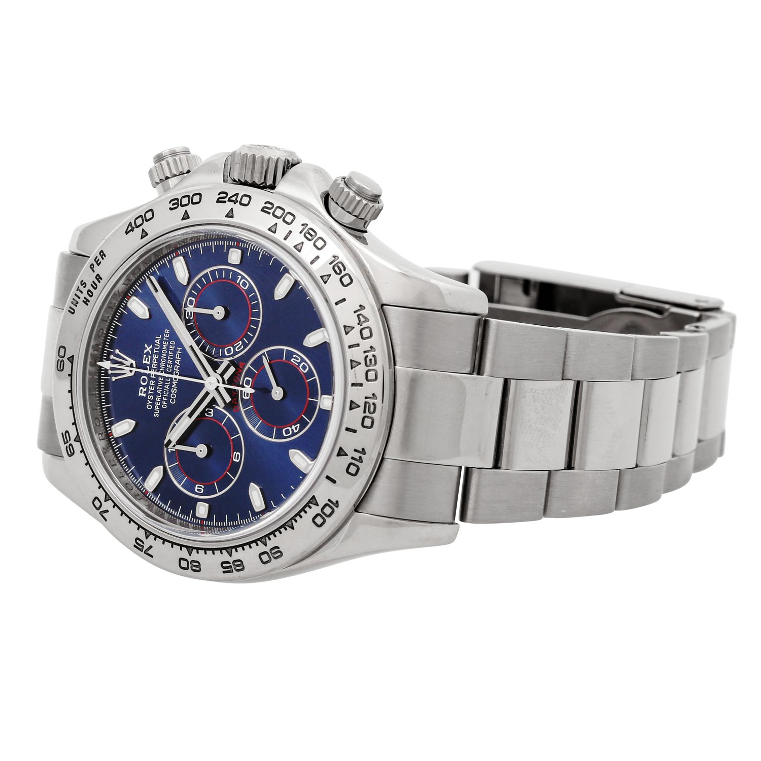 ROLEX Cosmograph Daytona "Blau", Ref. 116509. Armbanduhr. - Image 6 of 10