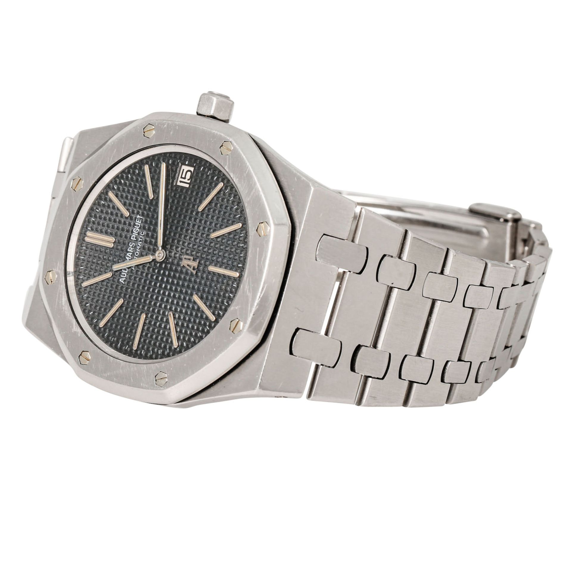 AUDEMARS PIGUET Vintage Royal Oak, Ref. 5402ST. Armbanduhr. - Bild 6 aus 10