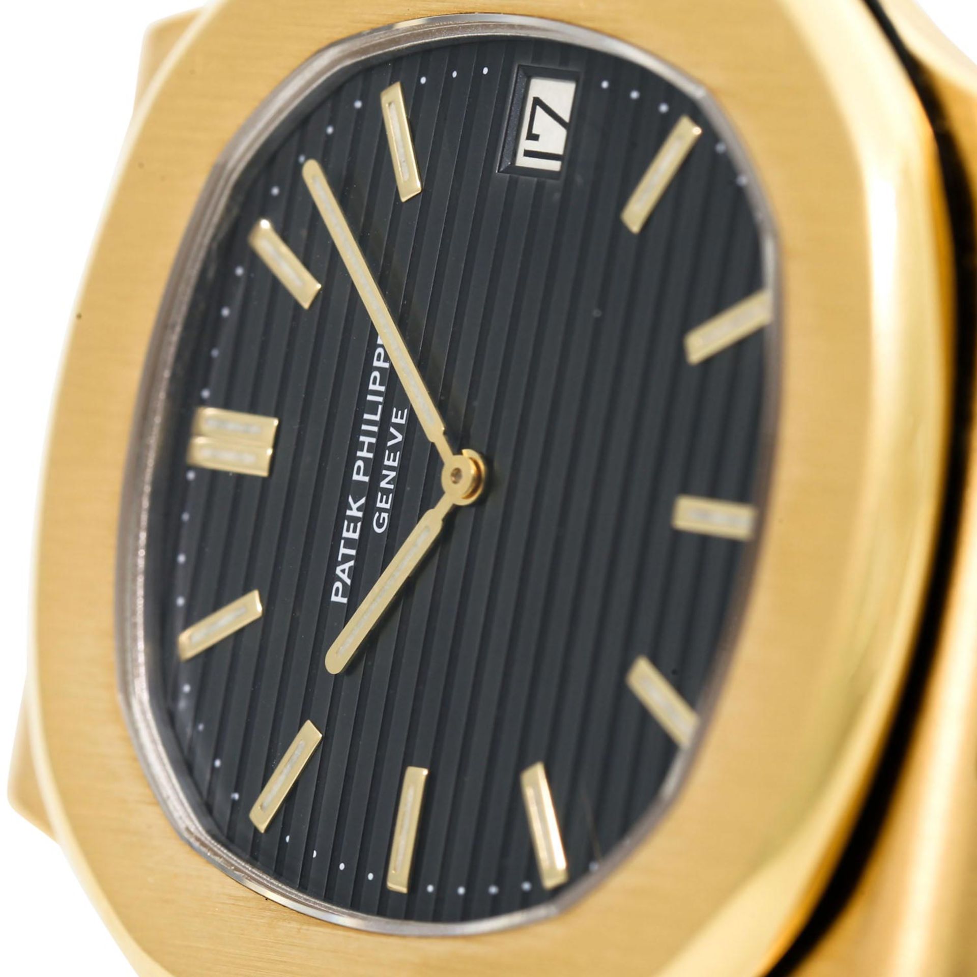 PATEK PHILIPPE Vintage Nautilus Jumbo, Ref. 3700/1J. Armbanduhr. - Image 7 of 12