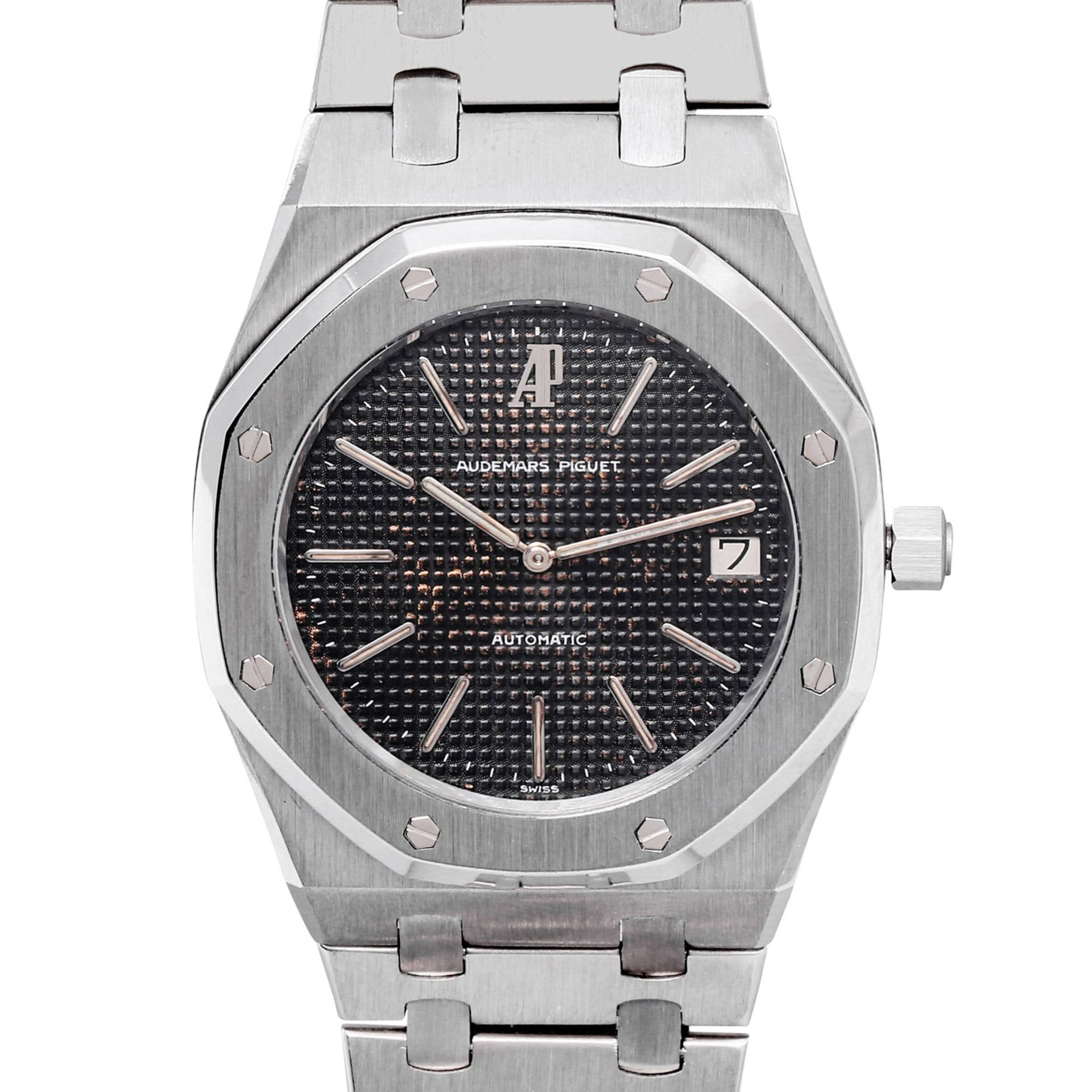 AUDEMARS PIGUET Vintage Royal Oak "Tropical Dial", Ref. 5402ST. Armbanduhr.