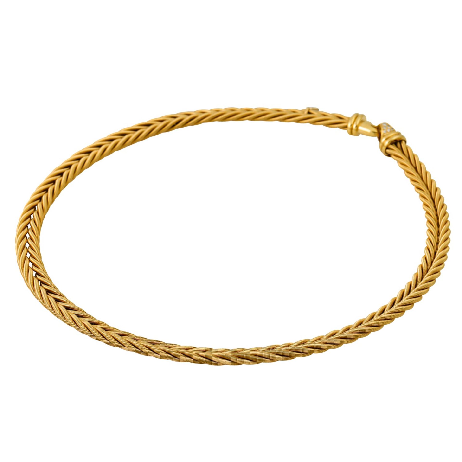 WELLENDORFF Collier "Goldseide", - Bild 3 aus 8