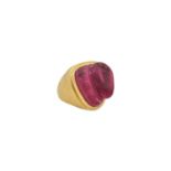 HAROLDO BURLE MARX Ring mit feinem Rubelit (Turmalin),