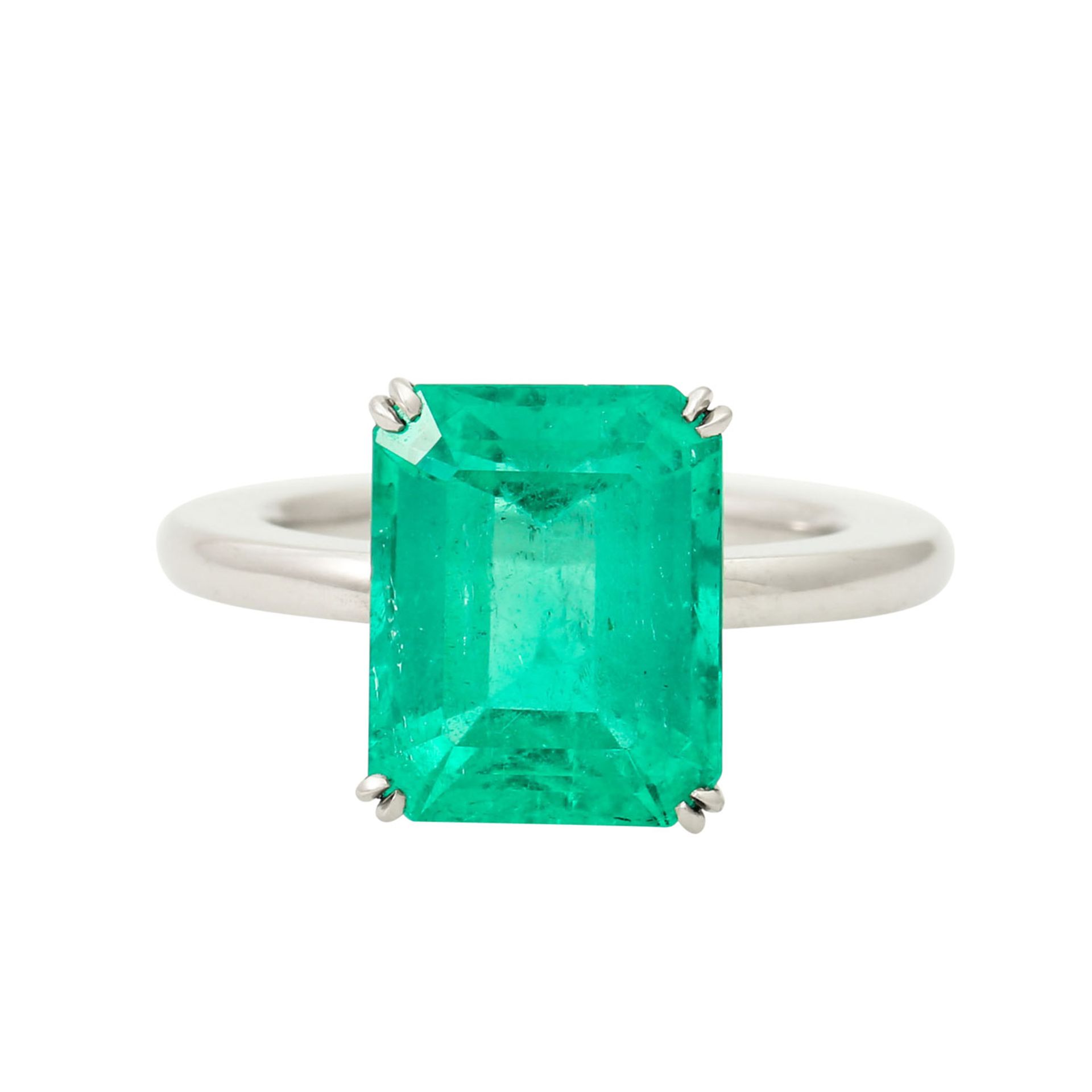 GERHARD HAHN hochfeiner Ring mit Smaragd 7,29 ct, - Bild 2 aus 7