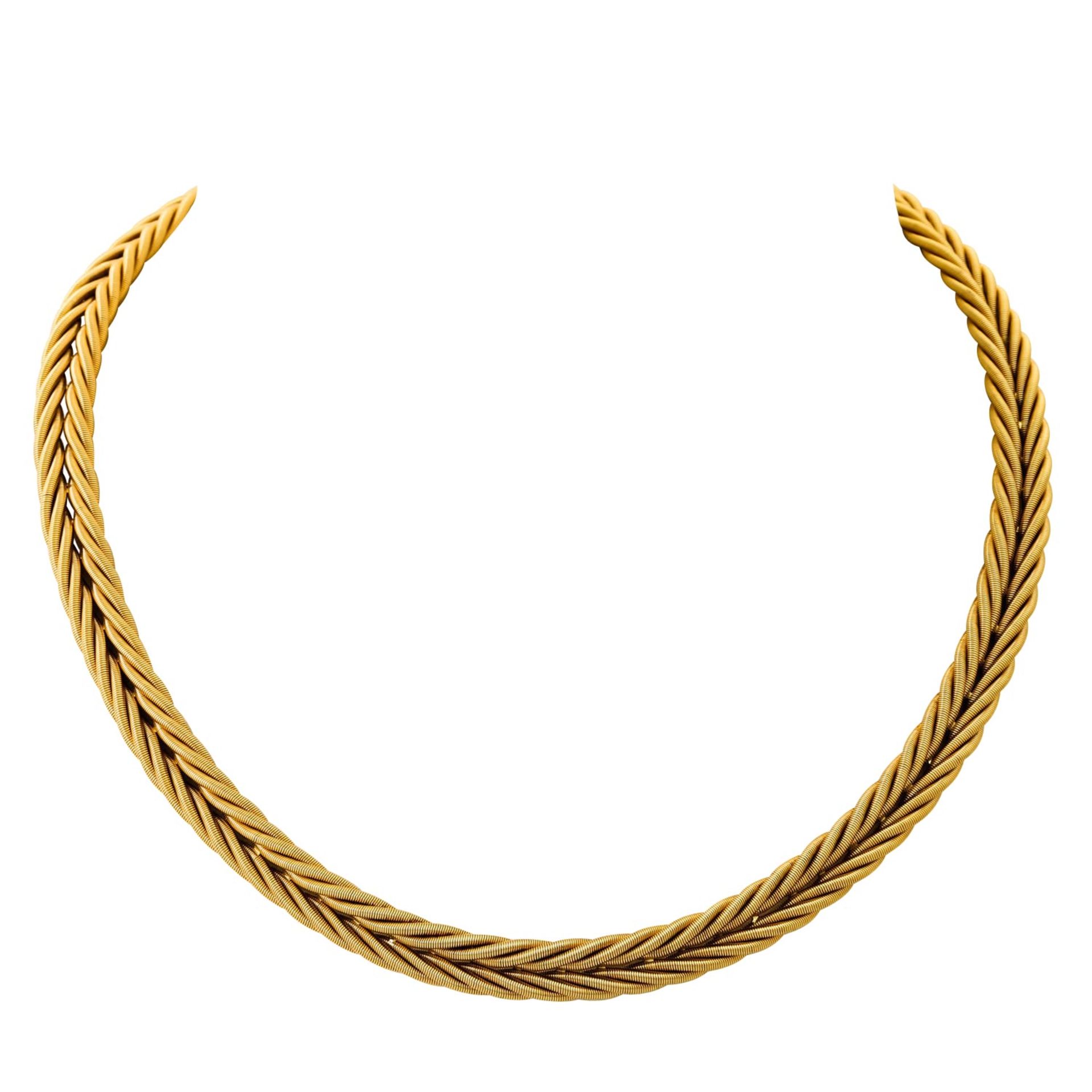 WELLENDORFF Collier "Goldseide",