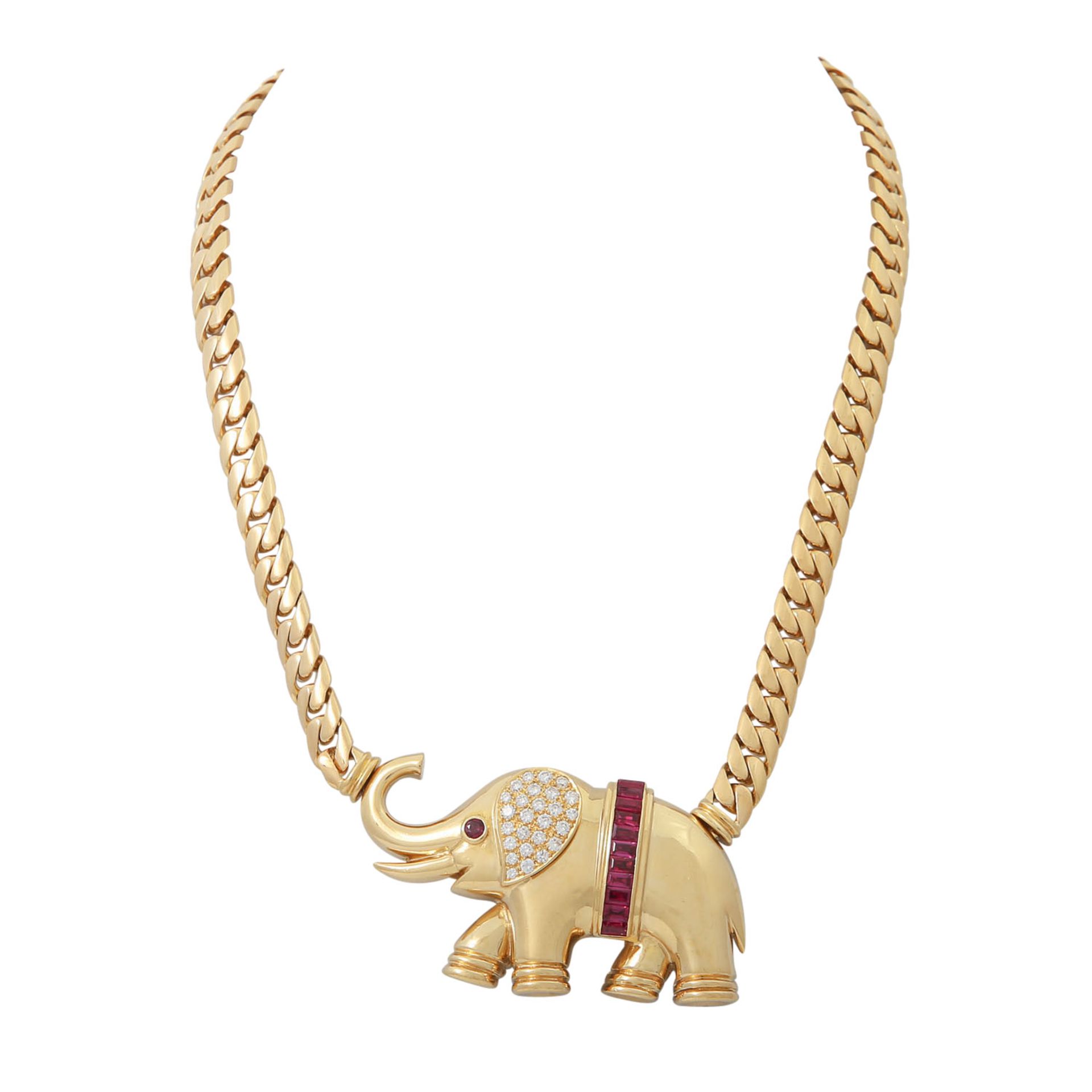 WEMPE Collier "Elefant"