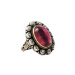 Bedeutender Ring aus dem Nachlass Martha DIX,