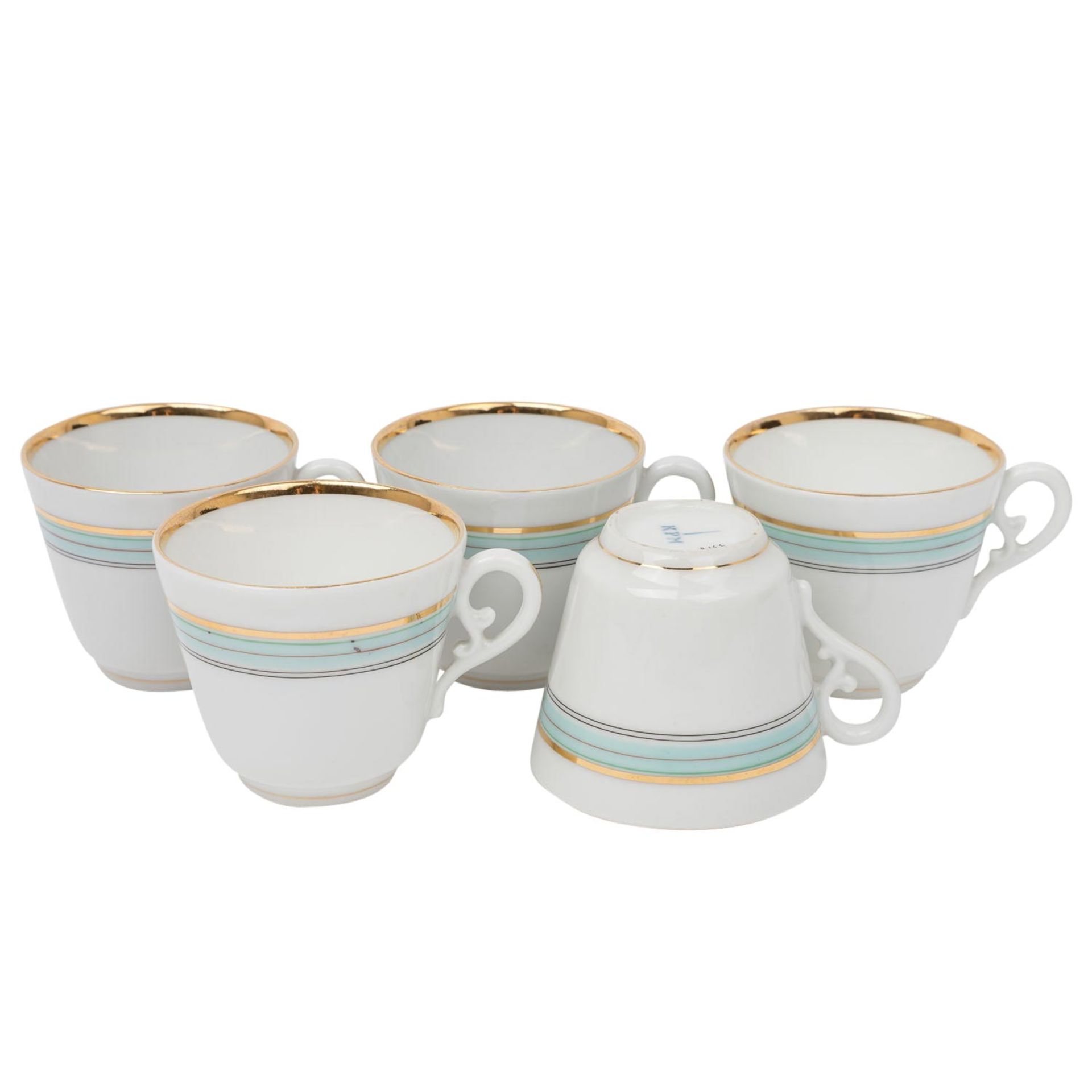 KPM "Biedermeier-Kaffeeservice für 5 Personen" 1837-1844 - Bild 5 aus 6