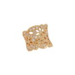 Ring mit Brillanten zus. ca. 0,8 ct,