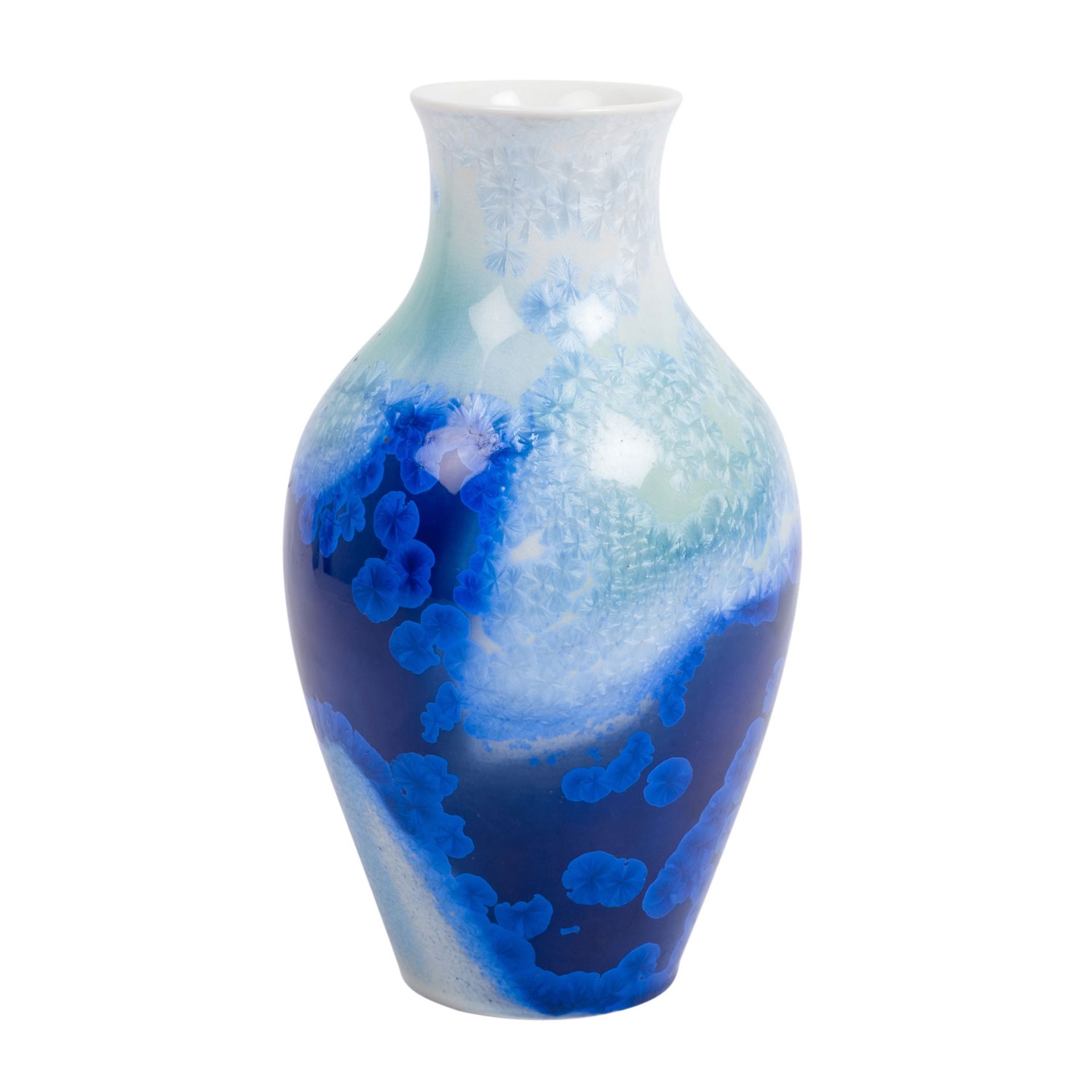 MEISSEN "Vase mit Kristallglasur" 1996 - Bild 3 aus 10