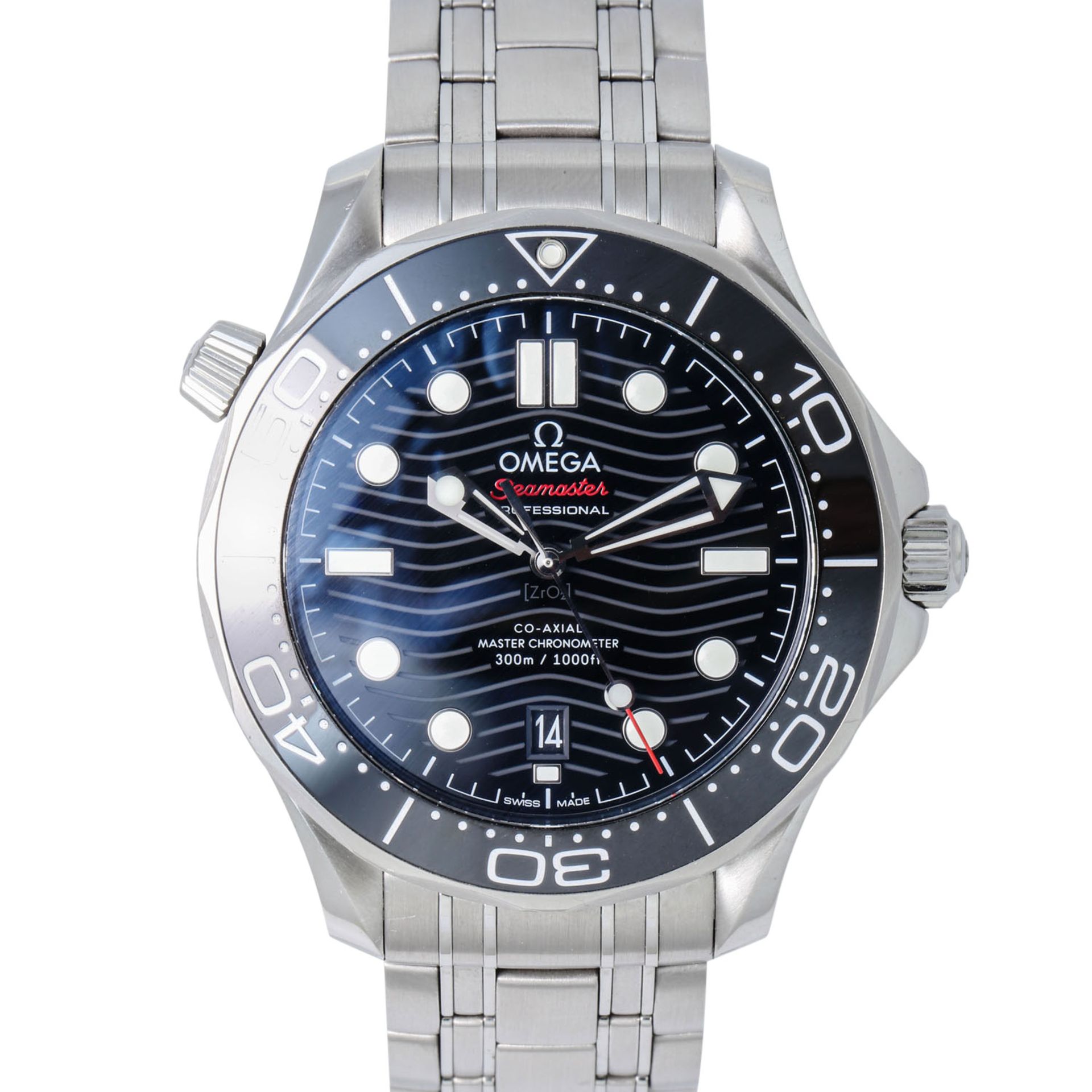 OMEGA Seamaster Diver 300M "Schwarz", Ref. 210.30.42.20.01.001. Herrenuhr. Aktueller Neupreis: 5.600