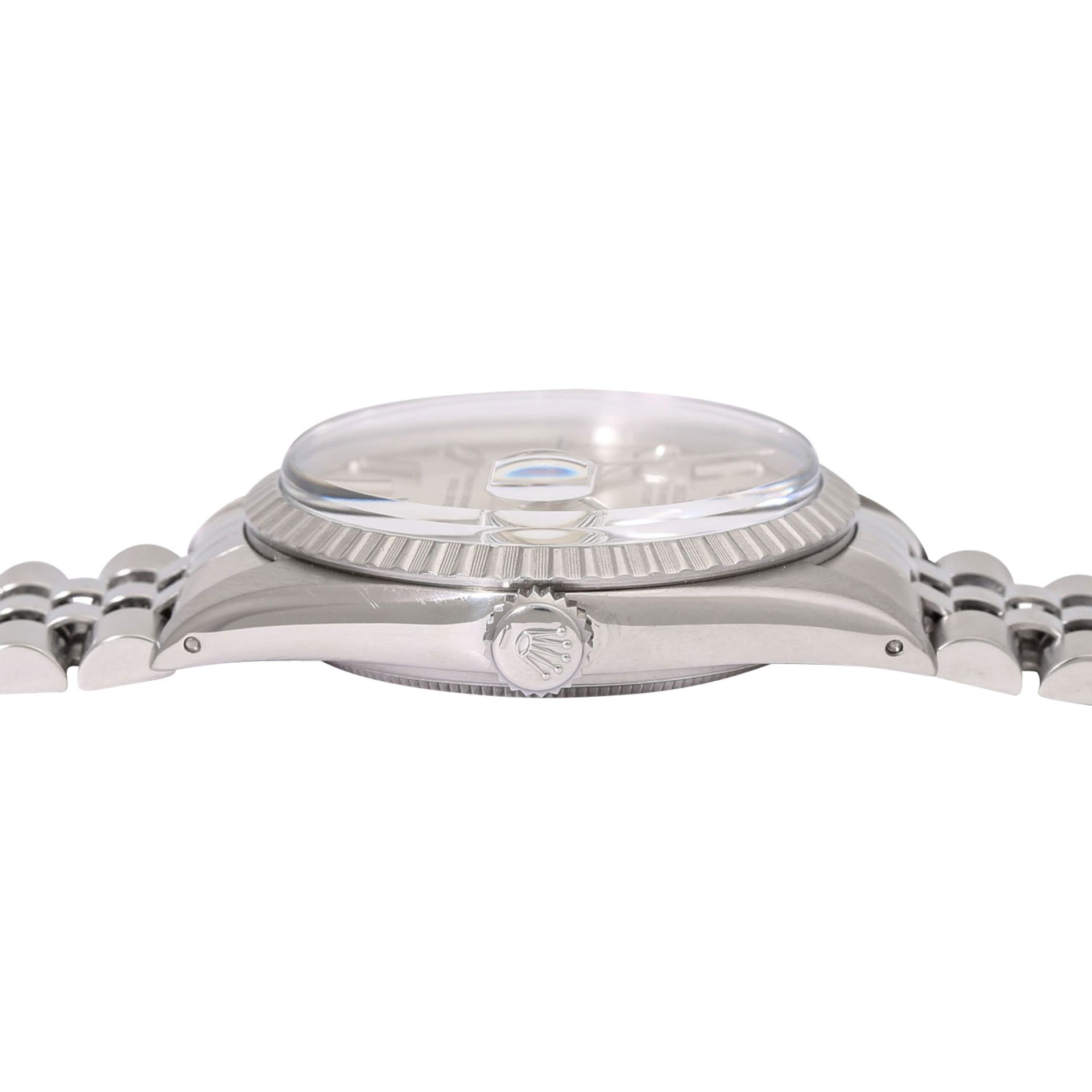 ROLEX Vintage Datejust 36 "Silbern", Ref. 16030. Armbanduhr. - Bild 3 aus 10