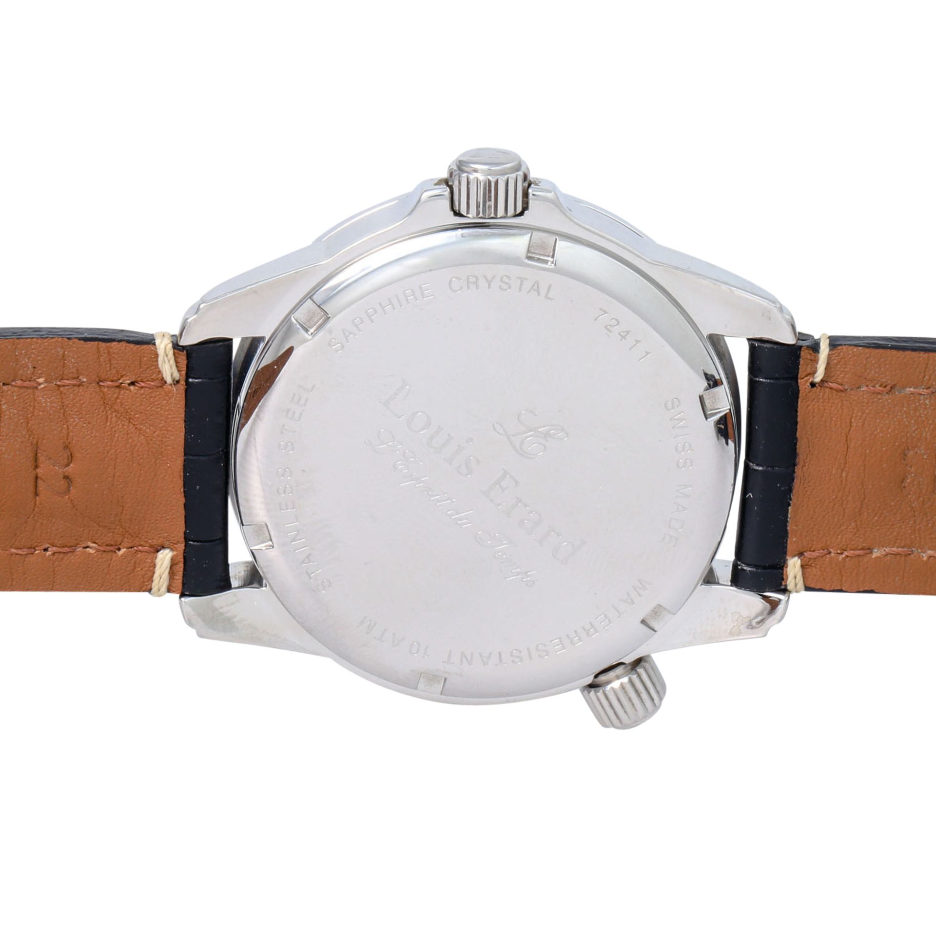 LOUIS ERARD La Sportive Day-Date Herren Armbanduhr, Ref. 72411. - Bild 2 aus 8