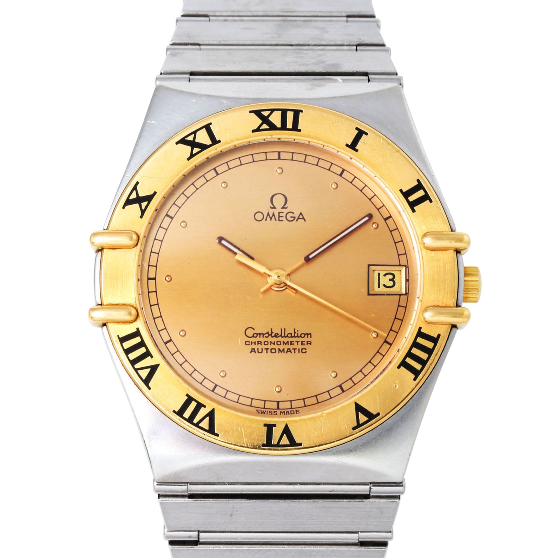 OMEGA Constellation Chronometer, Ref. 368.1075. Herren Armbanduhr. Ca.1990er Jahre.