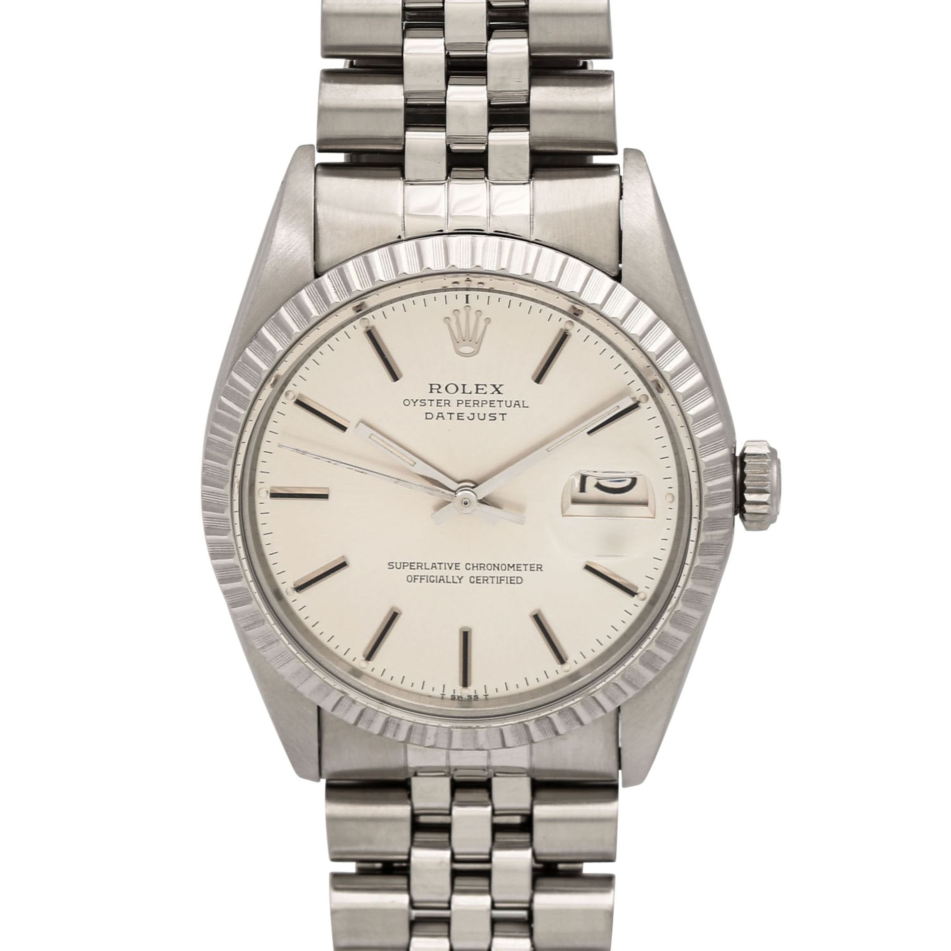 ROLEX Vintage Datejust 36 "Silbern", Ref. 16030. Armbanduhr.