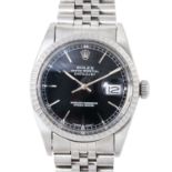 ROLEX Vintage Datejust 36, Ref. 16030. Herren Armbanduhr. Aus 1982