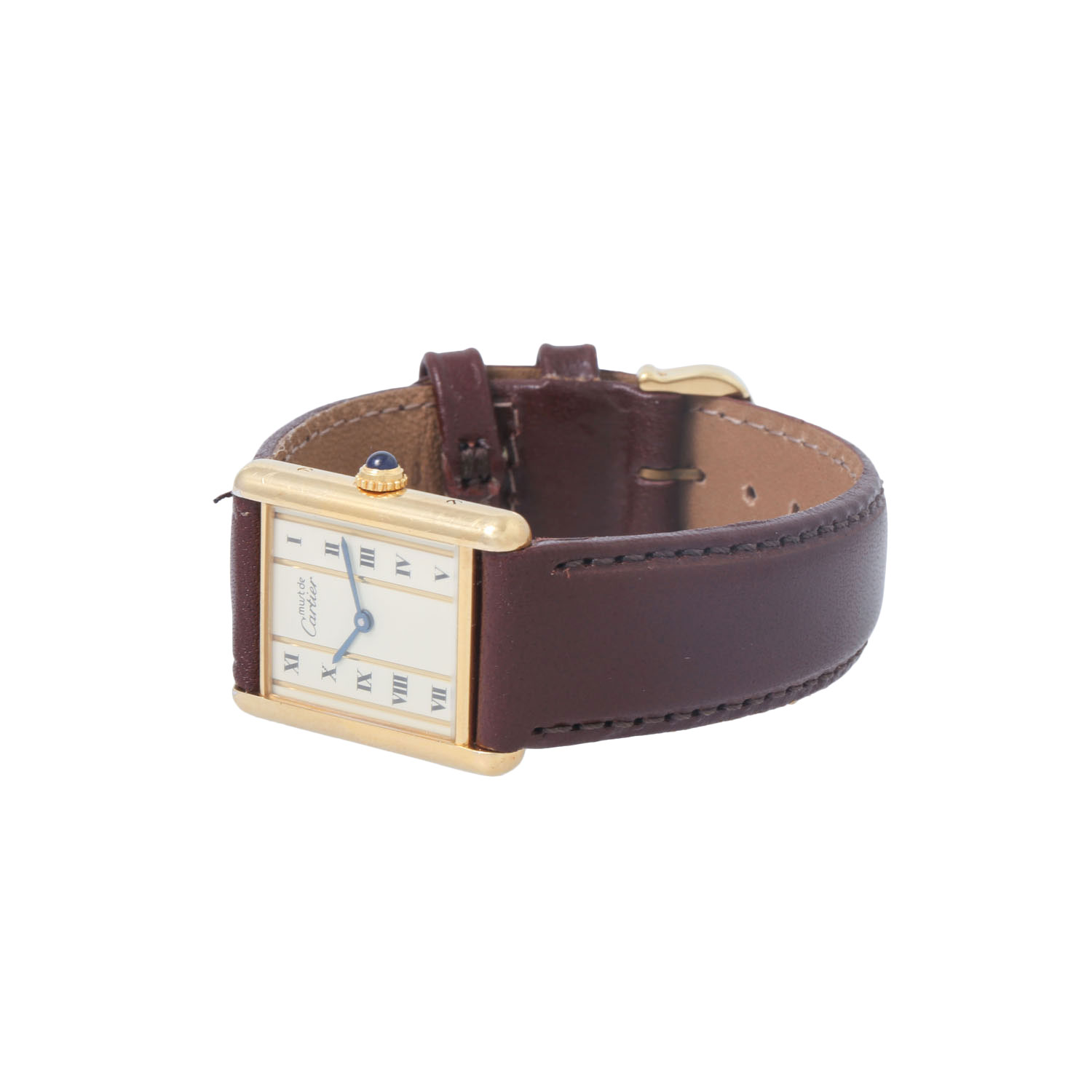 CARTIER Vintage Tank Vermeil, Ref. 590005. Armbanduhr. Ca. 1980/90er Jahre. - Image 7 of 7