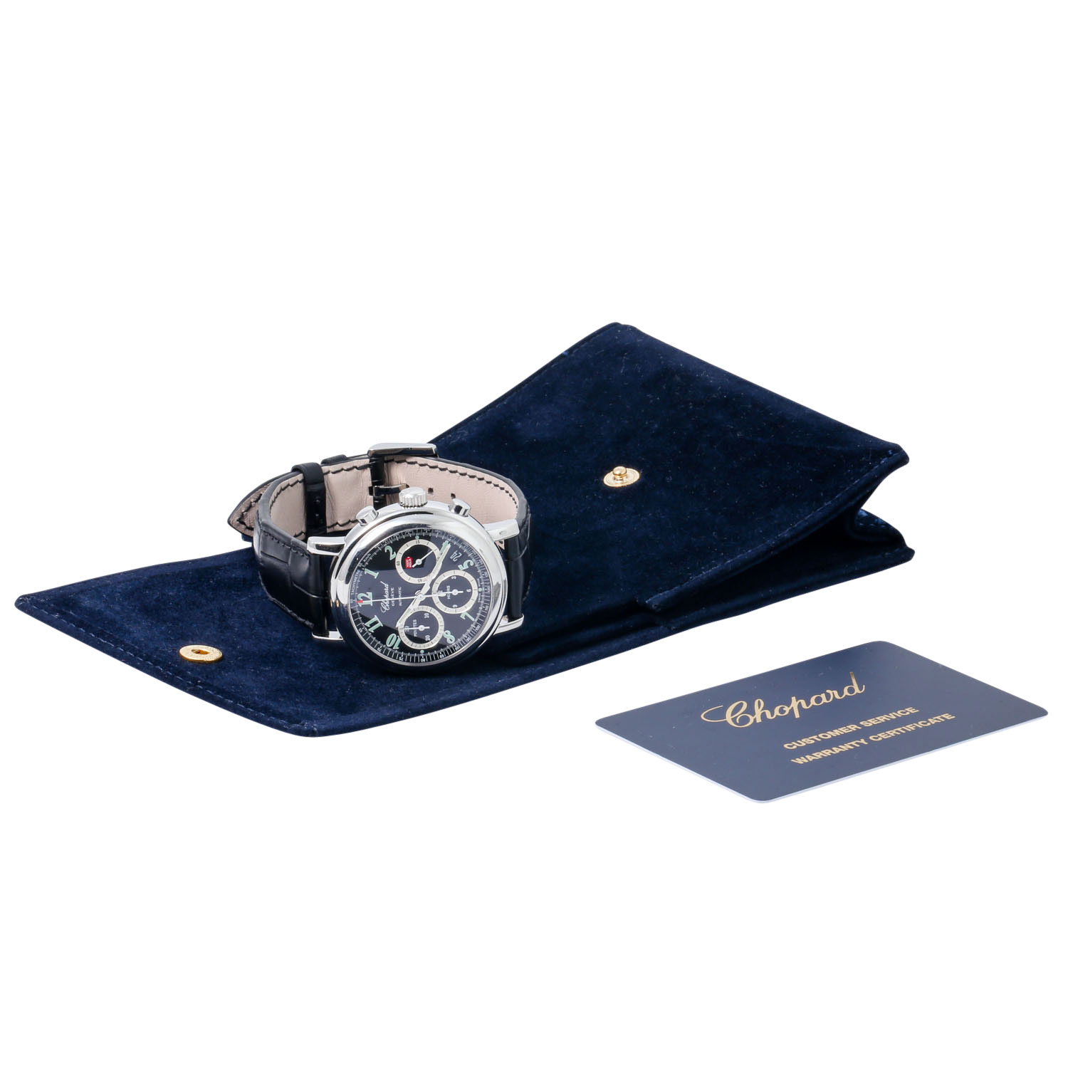 CHOPARD Mille Miglia Chronograph, Ref. 16/8331-3001. Armbanduhr. Ca. 2000er Jahre. - Image 8 of 9