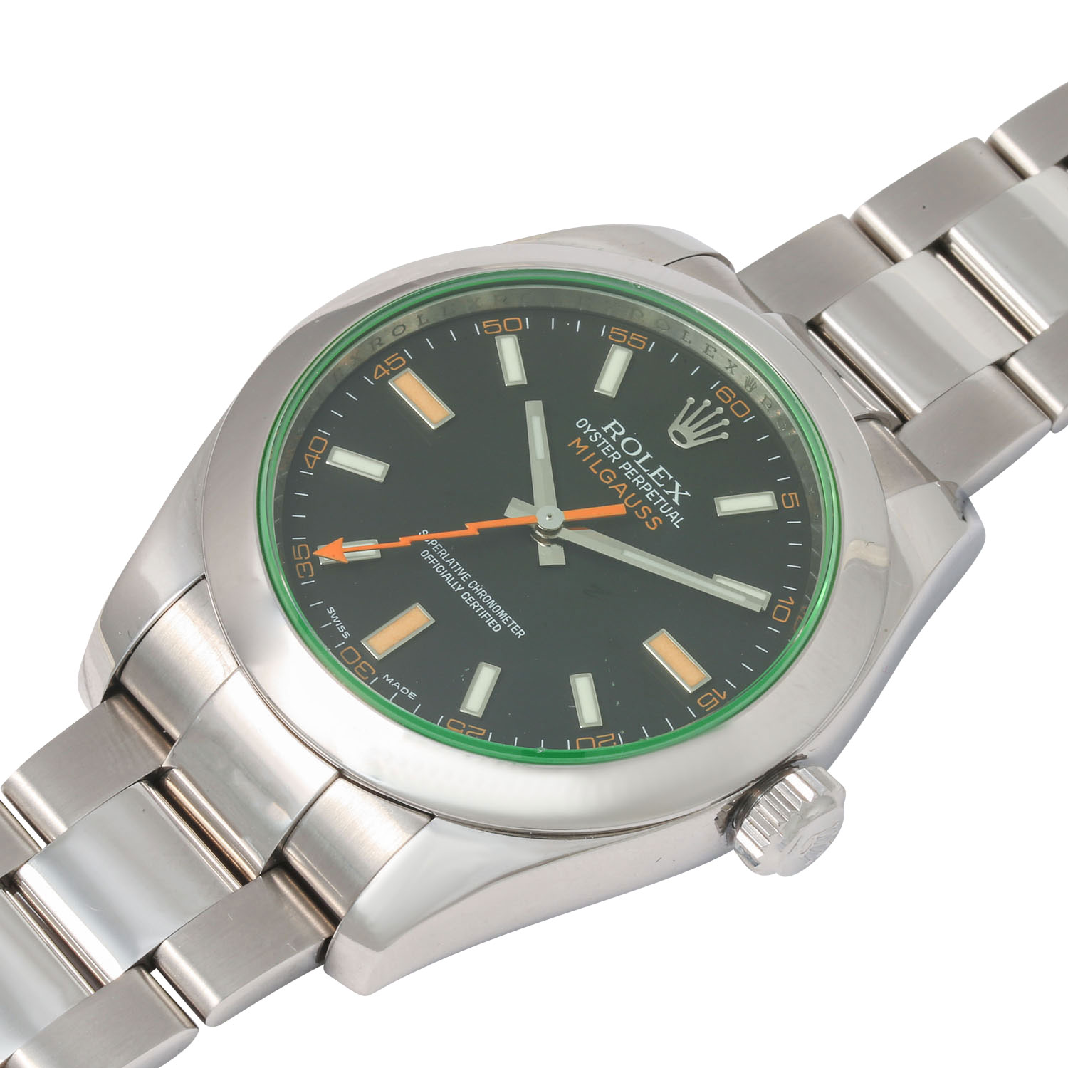 ROLEX Milgauss, Ref. 116400GV. Armbanduhr. - Image 5 of 10