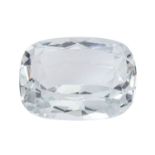 Aquamarin im Treppenschliff von 26,7 ct,