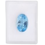 Blautopas, Sky Blue, ca. 17,79 ct.