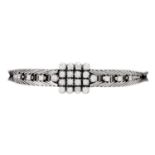 Armband mit Brillanten zus. ca. 0,50 ct,