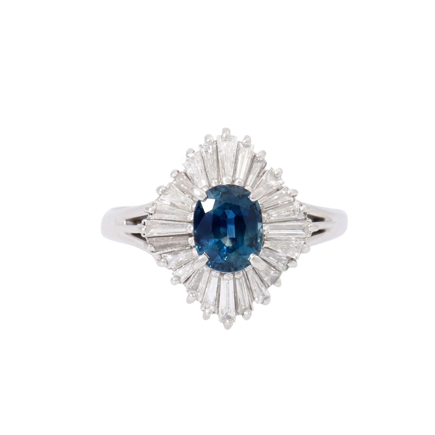 Ring mit Saphir ca. 0,68 ct - Image 2 of 3